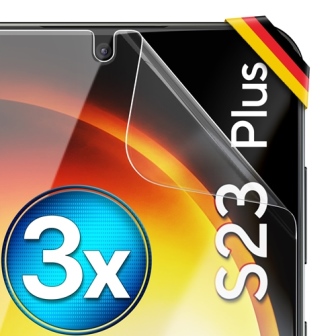 3X Schutzfolie für Samsung Galaxy S23 PLUS