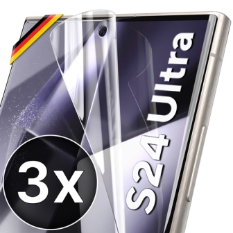3X Schutzfolie für Samsung Galaxy S24 ULTRA