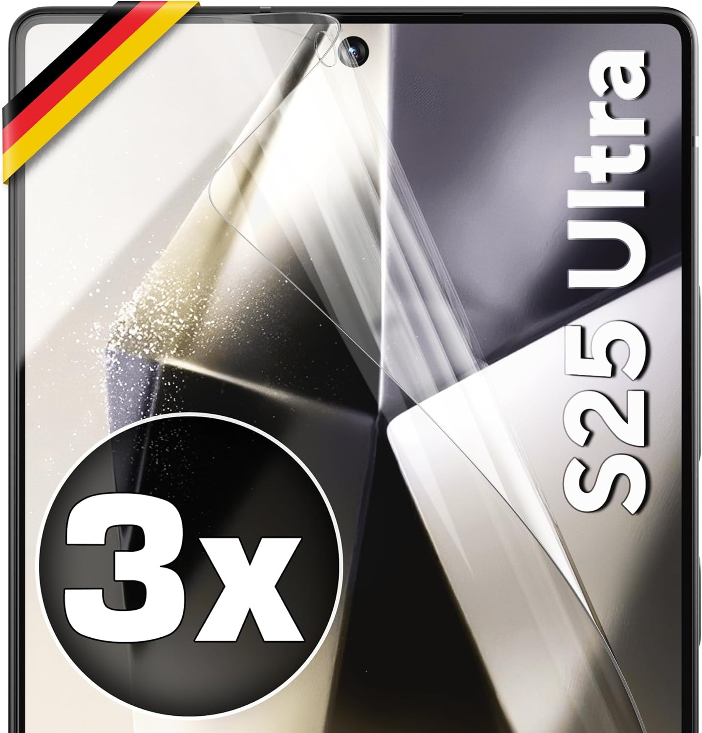 3X Schutzfolie für Samsung Galaxy S25 ULTRA