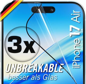 3X Schutzfolie für iPhone 17 Air