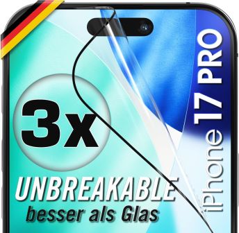 3X Schutzfolie für iPhone 17 PRO